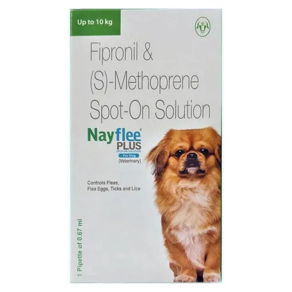 Intas Nayflee Plus Tick & Flea Spot-On for Dogs â€“ Anti-Parasitic Treatment for Fleas & Ticks