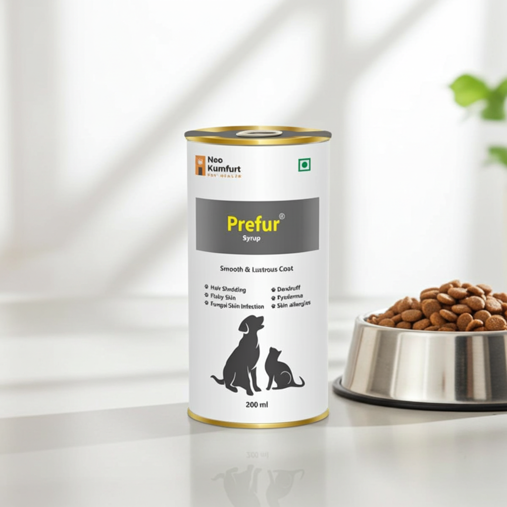 Neo Kumfurt Prefur 200ML â€“ Anti Hair Fall Herbal Syrup for Hair Growth Support