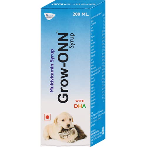 Assurem Grow Onn Pet Supplement for Dogs & Cats â€“ Growth & Weight Gain Vitamine