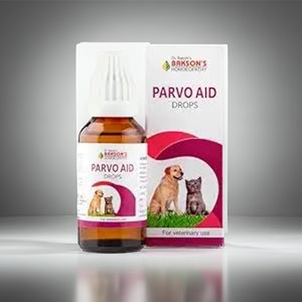 Baksonâ€™s Parvo Aid Drops 30ml â€“ Homeopathic Medicine for Parvovirus in Dogs, Vomiting & Diarrhea Relief