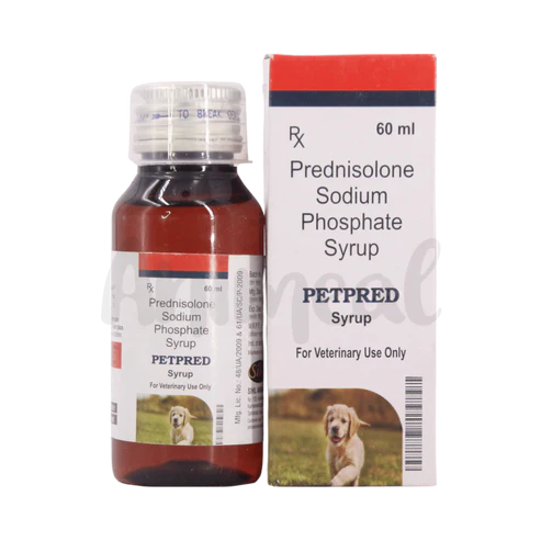Sihil Petpred Oral Suspension 60ml for Dogs â€“ Prednisolone Syrup for Allergy & Inflammation Relief