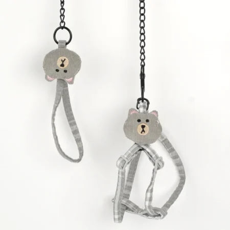 Paws & Tailsâ„¢ Premium 10 mm Teddy Handle Chain & Harness for Dogs
