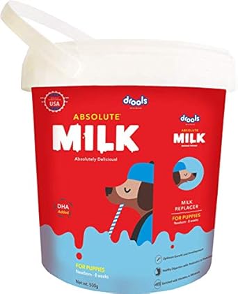 Drools Absolute Milk 500gm â€“ Complete Milk Replacer for Puppies & Kittens