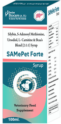 Swiss Biocare Samepet Forte Syrup 100ml â€“ Advanced Liver Support for Dogs & Cats