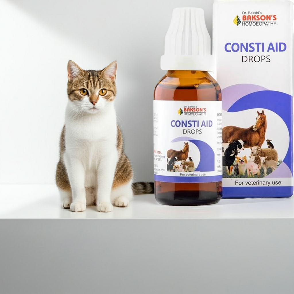 Bakson Consti Aid Drops 30ml | Homeopathic Relief for Constipation, Indigestion & Bloating | Natural Bowel Regulator