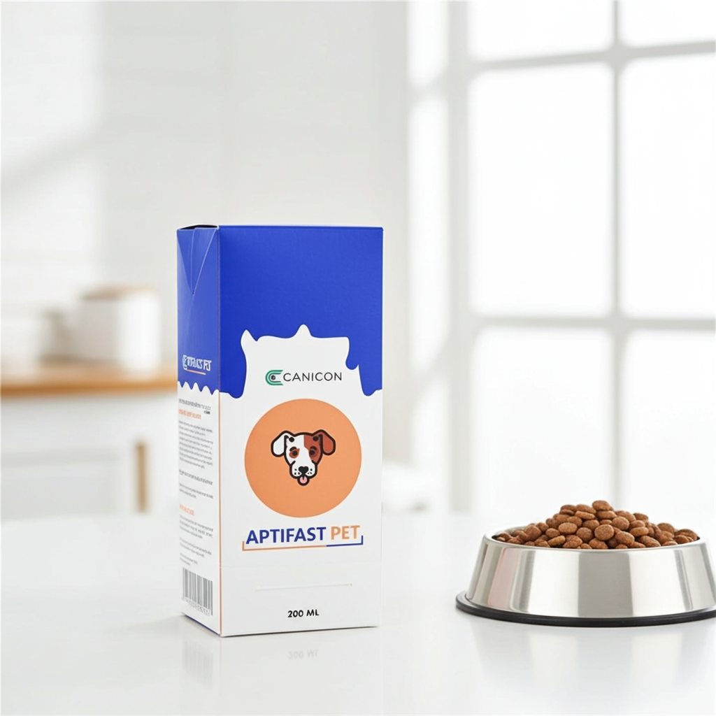 Canicone Aptifast Pet Liquid 200ml â€“ Appetite Stimulant & Nutritional Supplement for Dogs & Cats