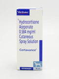 Virbac Cortavance Hydrocortisone Spray for Dogs & Cats  ( 76ml ) â€“ Fast-Acting Topical Spray for Itching, Skin Irritation & Inflammation Relief