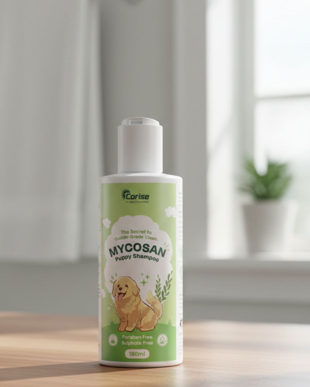 Corsie Mycosan Vet Shampoo 180ml  â€“ Medicated Pet Shampoo for Skin & Coat Care