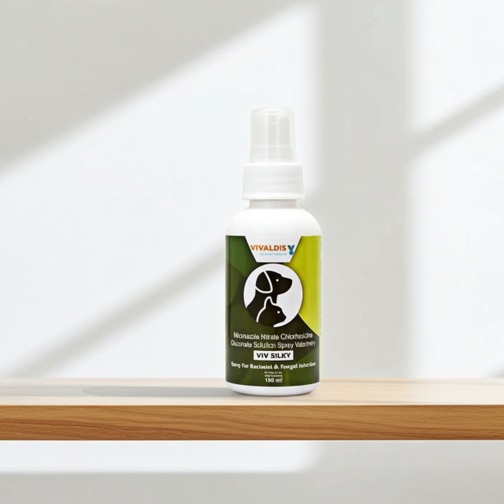 Vivaldis Viv Silky Spray 100ml â€“ Pet Coat Conditioner for Dogs & Cats | Softens Fur, Reduces Frizz & Enhances Shine | Daily Grooming Spray