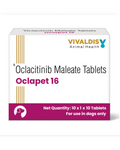 Vivaldis Oclapet 16mg Tablets for Dogs | Oclacitinib for Allergy Relief | Anti-Itch & Dermatitis Control Pet Medicine
