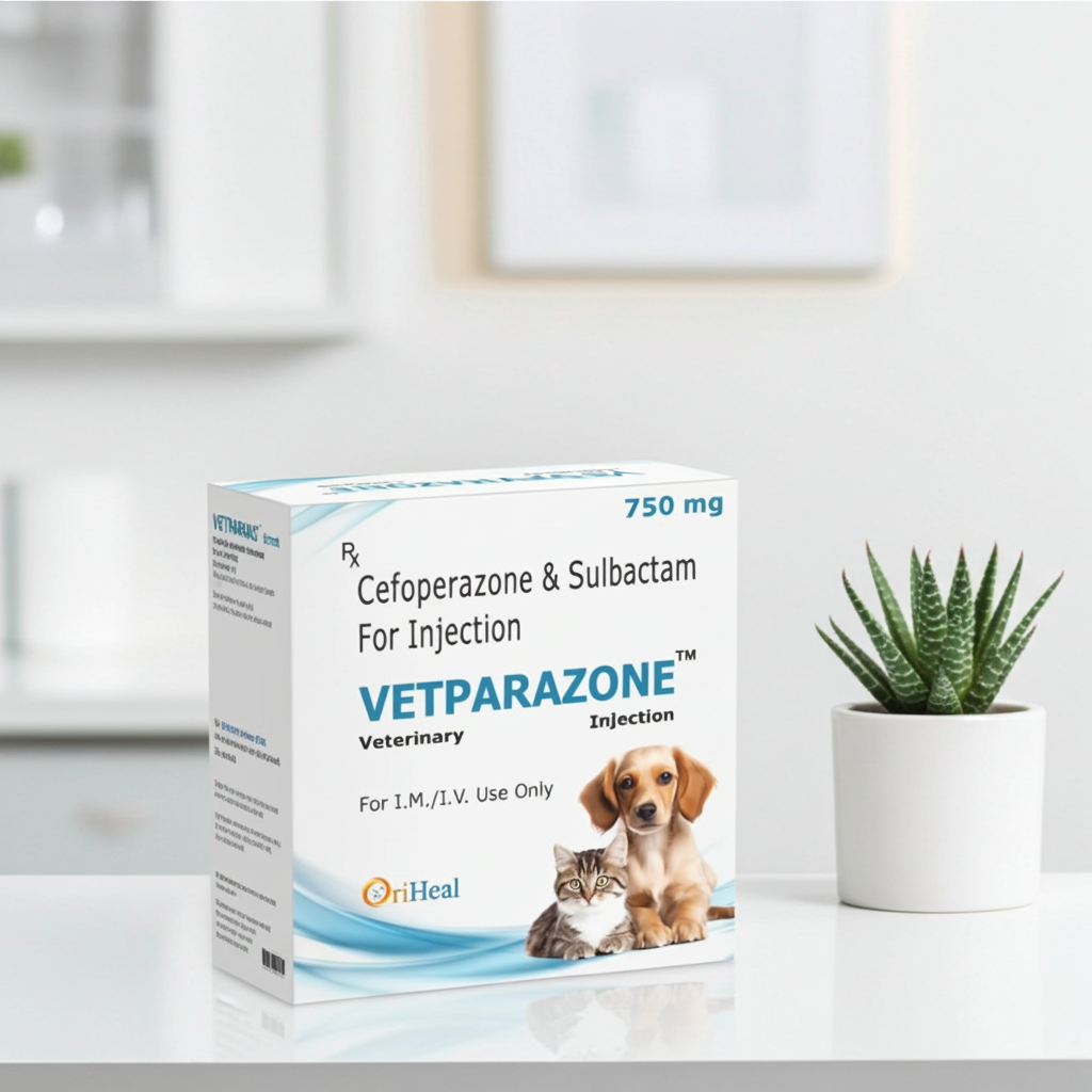 Oriheal Vetparazone Veterinary Injection Care Solution for Animals