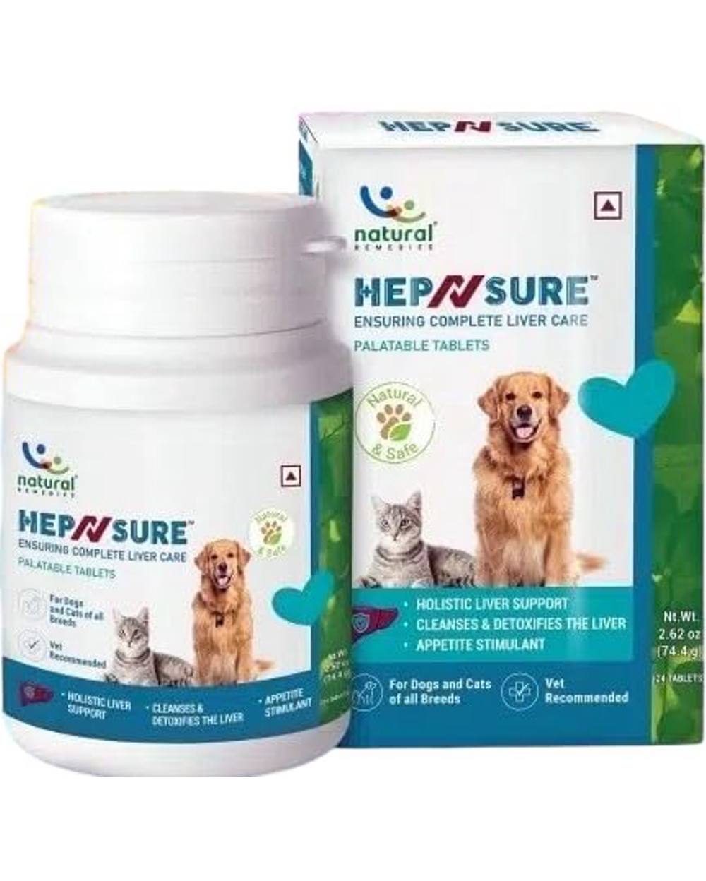 Natural Remedies Hep N Sure Tablets 24â€™s â€“ Liver Support & Detox Supplement for Optimal Liver Health