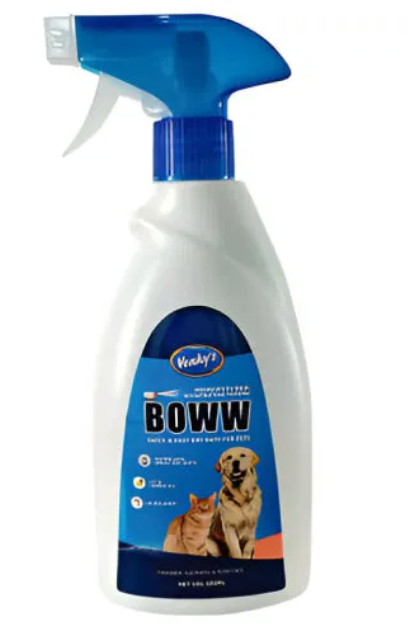 Venkys Boww No Rinse Foam & Spray â€“ Waterless Bath for Dogs & Cats - 150 ml
