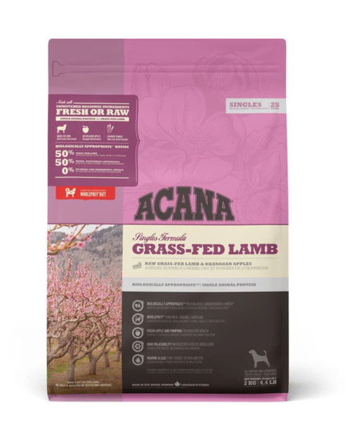 Acana Grass Fed Lamb Dog Dry Food (All Breeds)