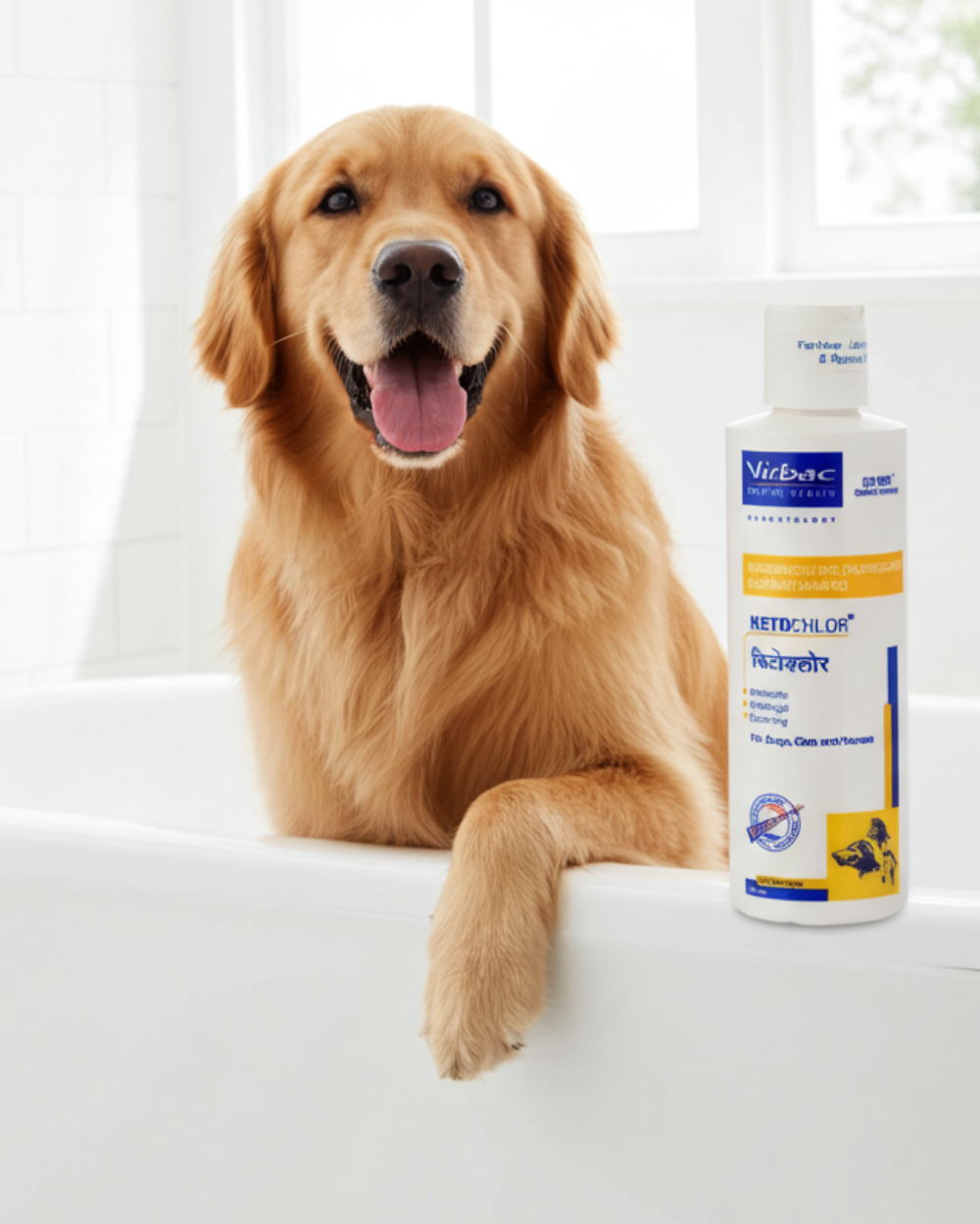 Virbac Ketochlor Medicated Shampoo 200ml for Dogs & Cats