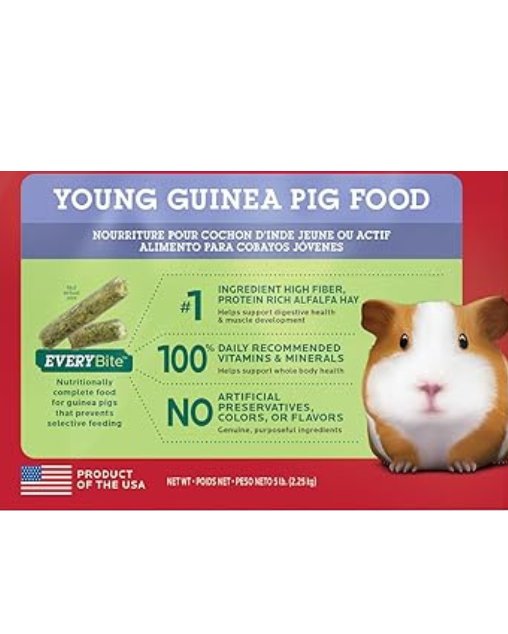 Oxbow Cavy Performance Young Guinea Pig (Alfalfa Based) 2.25kg