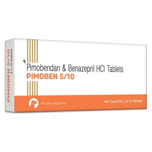 Vivaldis Pimoben Cardiac Tablet ( Pimobendan & Benazepril ) - 3 strip