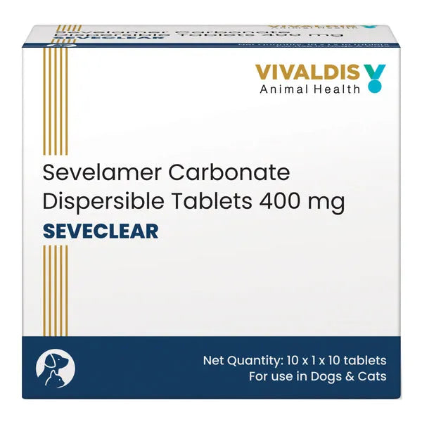 Vivaldis Seveclear Tablets for Dogs & Cats â€“ 10 Tabs