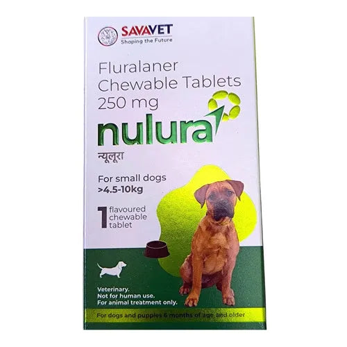 Savavet Nulura Tablets for Dogs Fast-Acting Tick & Flea Treatment