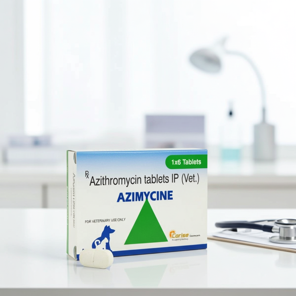 Corise Azimycine 500mg Tablets 6's â€“ Broad-Spectrum Antibiotic for Bacterial Infections