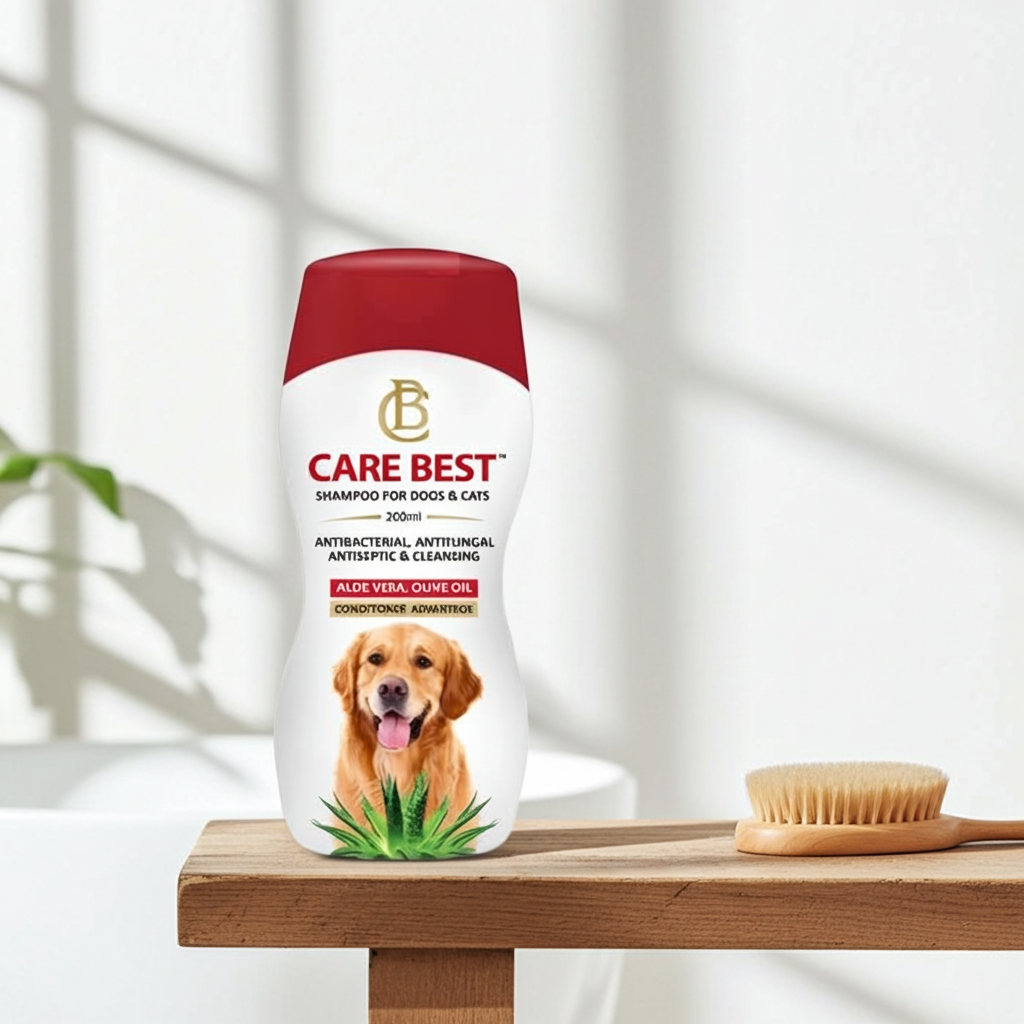 Skyec Carebest Pet Shampoo 200ml | Anti-Tick & Flea Formula
