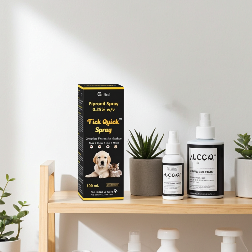 Tick Quick Spray â€“ External Tick & Flea Control Spray for Dogs & Cats
