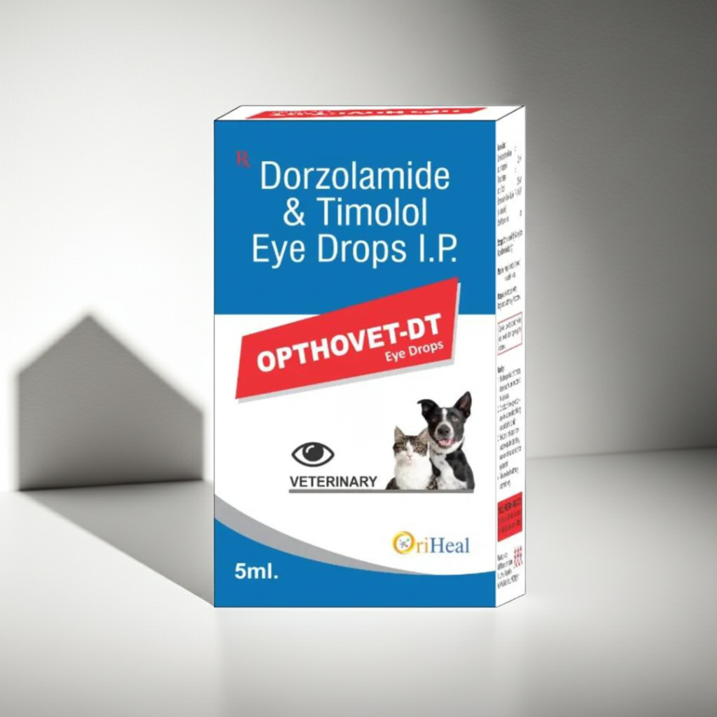 Oriheal Opthovet DT Eye Drops for Dogs & Cats | Pet Eye Care & Hygiene Solution