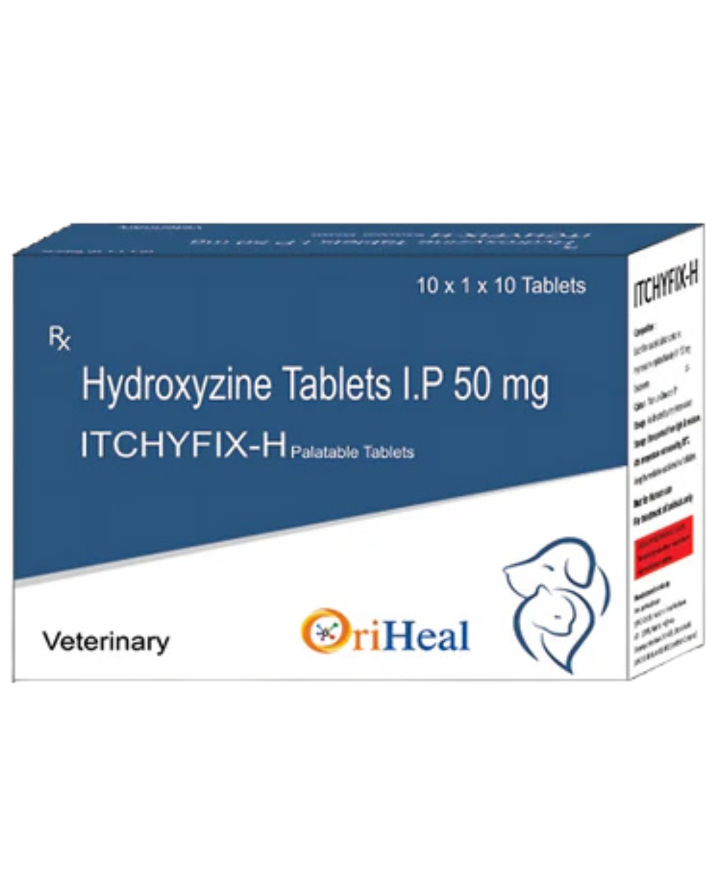 Oriheal Itchyfix H â€“ Veterinary Allergy & Itching Support Tablets for Dogs & Cats