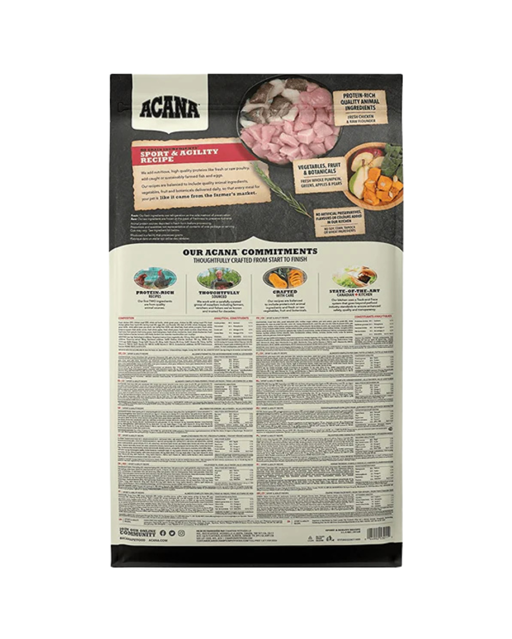 Acana Sports & Agility Dog Dry Food (All Breeds)
