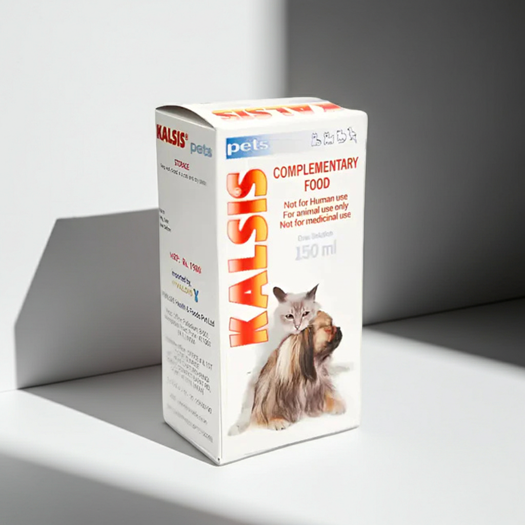 Vivaldis Kalsis 150 ml â€“ Calcium & Vitamin Supplement for Dogs and Cats | Bone Strength & Joint Health Support