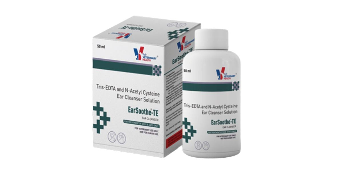 Drools EarSoothe-TE Ear Cleanser â€“ Sterile Tris-EDTA & N-Acetylcysteine Formula for Dogs & Cats |