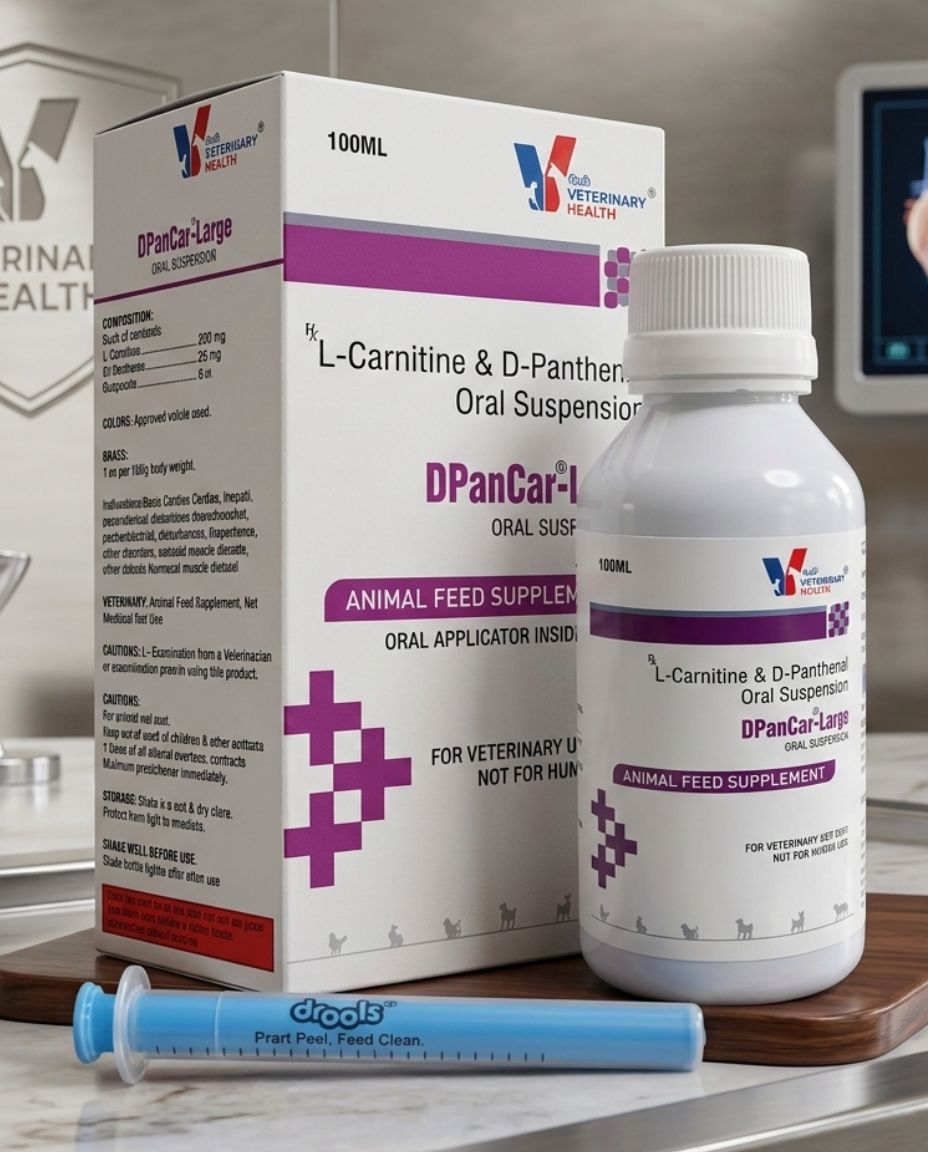 Drools DPanCar Cardiac Support for Dogs & Cats - 30 ml