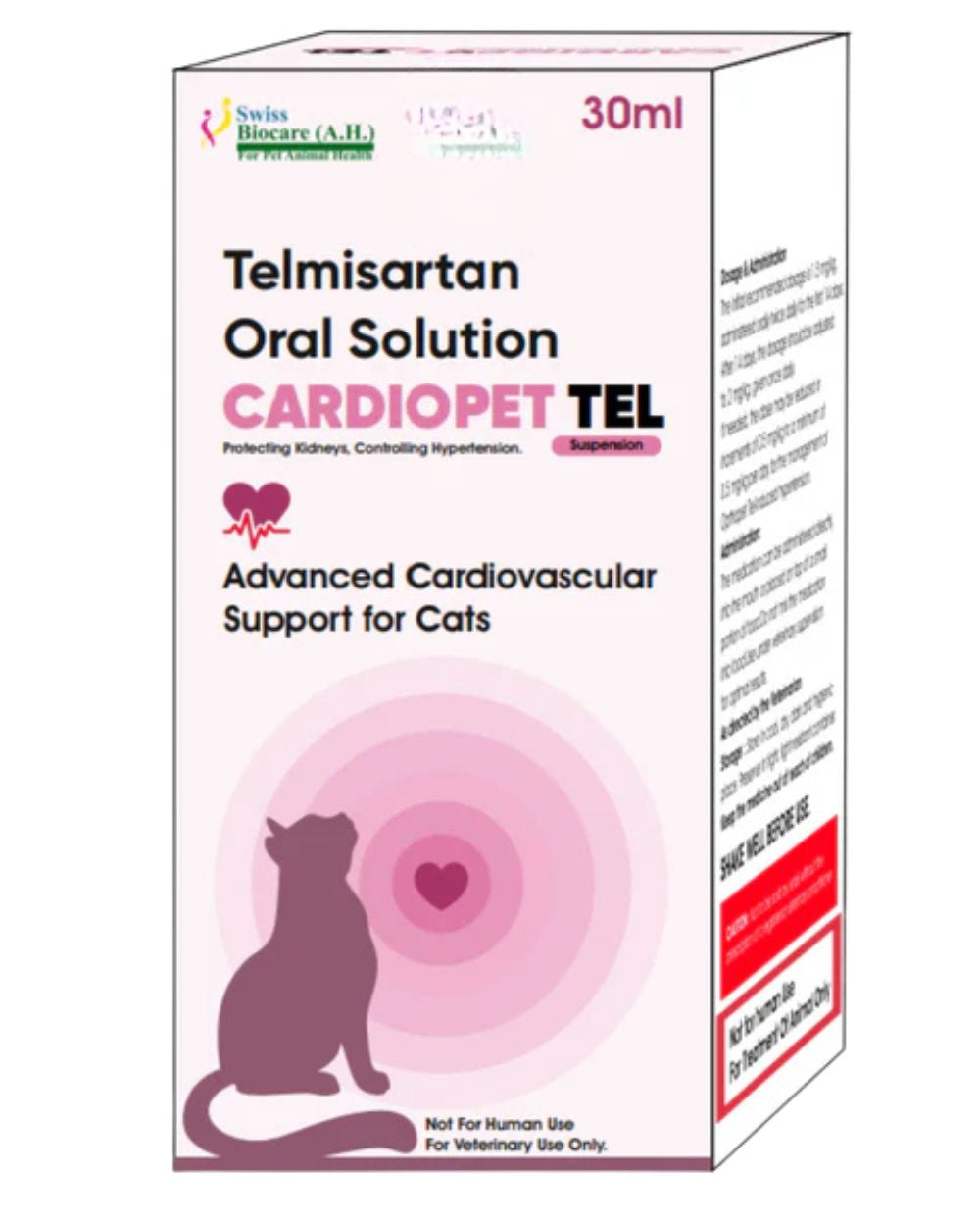 Corise Cardiopet Tel Suspension 30 ml Hypertension & Kidney Support for Cats