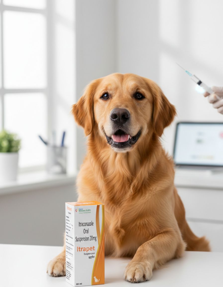 Corise Itrapet Suspension 60ml â€“ Itraconazole Oral Antifungal for Dogs & Cats