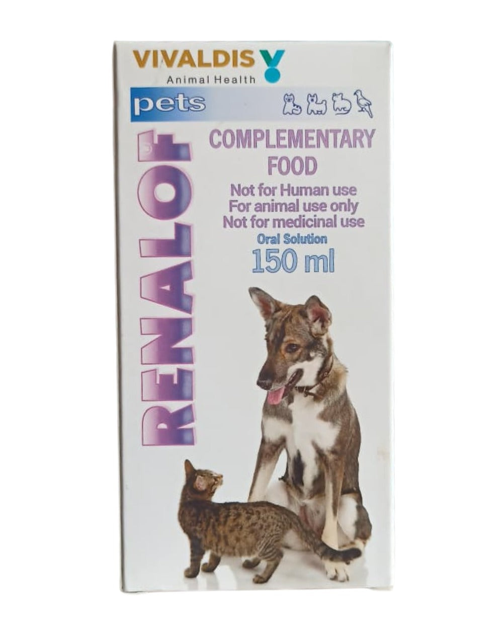 Vivaldis Renalof Pet Syrup for Dogs and Cats (150ml)