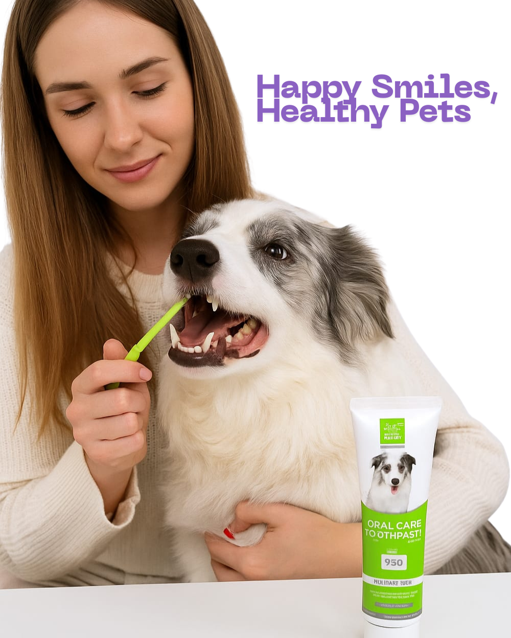 Dog Toothpaste 95g â€“ Advanced Oral Care Formula for Fresh Breath, Tartar & Plaque Control