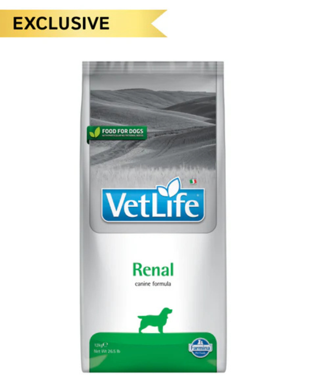Farmina Vet Life Renal Canine Formula Adult Dog Dry Food â€“ Kidney Support, Prescription Diet, Healthy Adult Dogs