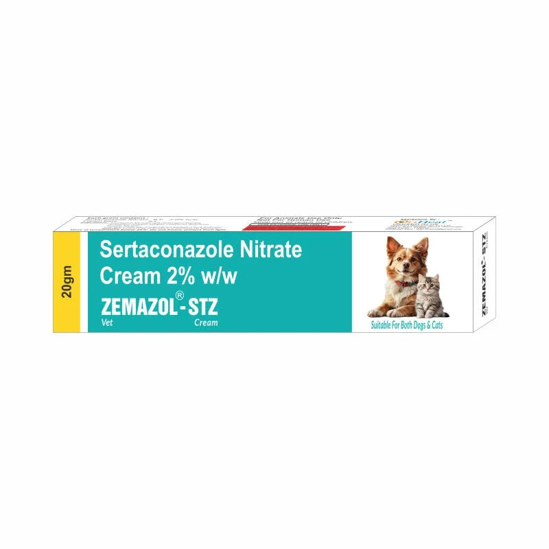 Oriheal Zemazol-STZ Cream 20gm for Dogs & Cats | Antifungal Skin Care Cream
