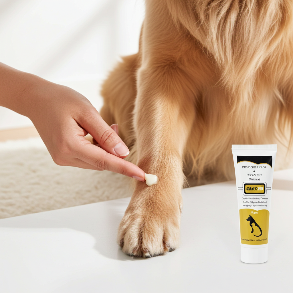 Sihil Granex Pro Ointment 50g â€“ Antibacterial & Antiseptic Healing Cream for Pets | Fast Recovery for Cuts, Burns, Wounds & Skin Infections