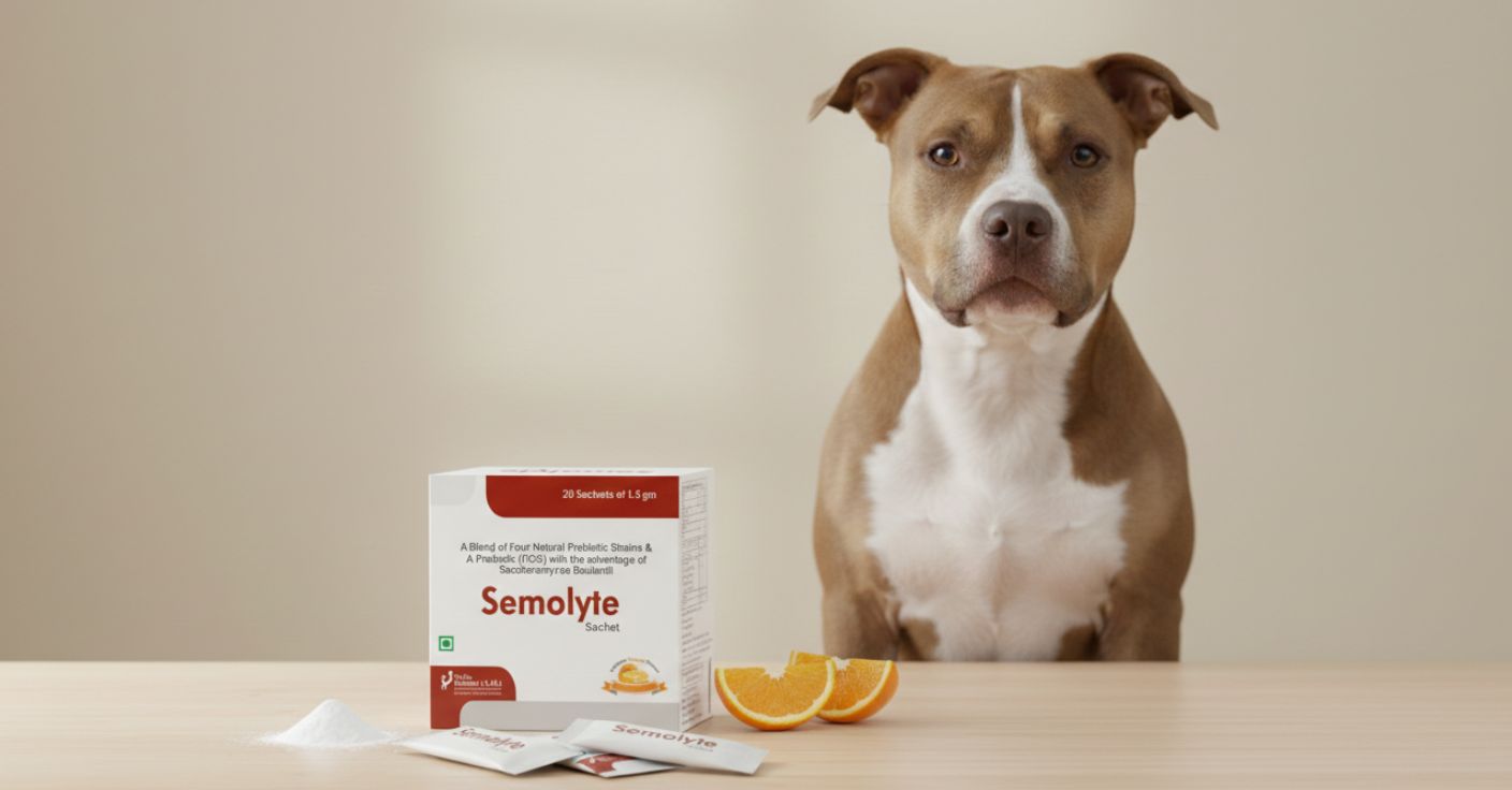 Swiss Biocare Semolyte Sachet â€“ Probiotic Supplement for Dogs & Cats