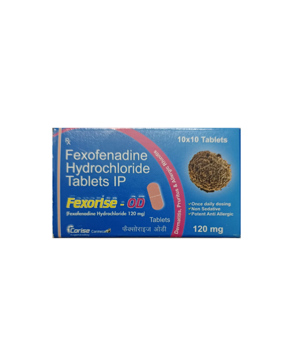 Corise Fexorise-OD Tablet 10's Tablet for Dog