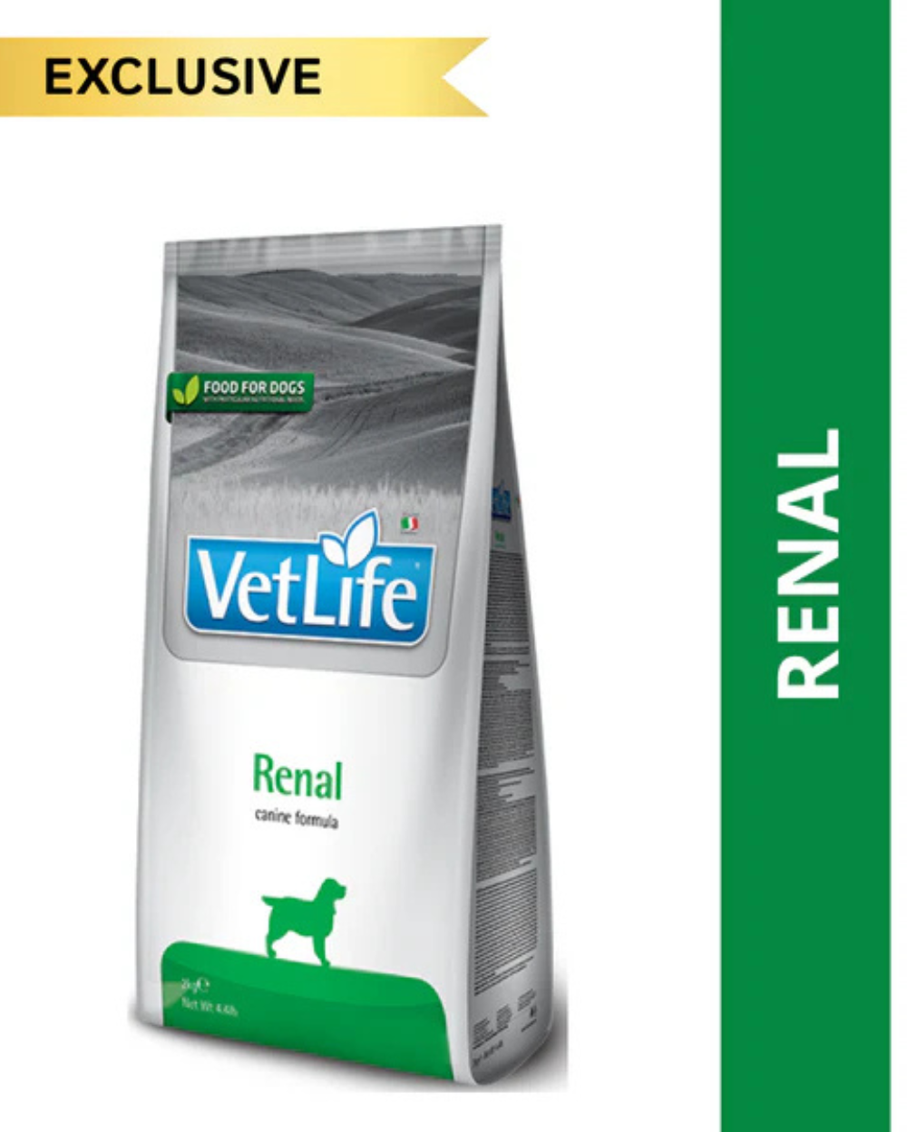 Farmina Vet Life Renal Canine Formula Adult Dog Dry Food â€“ Kidney Support, Prescription Diet, Healthy Adult Dogs