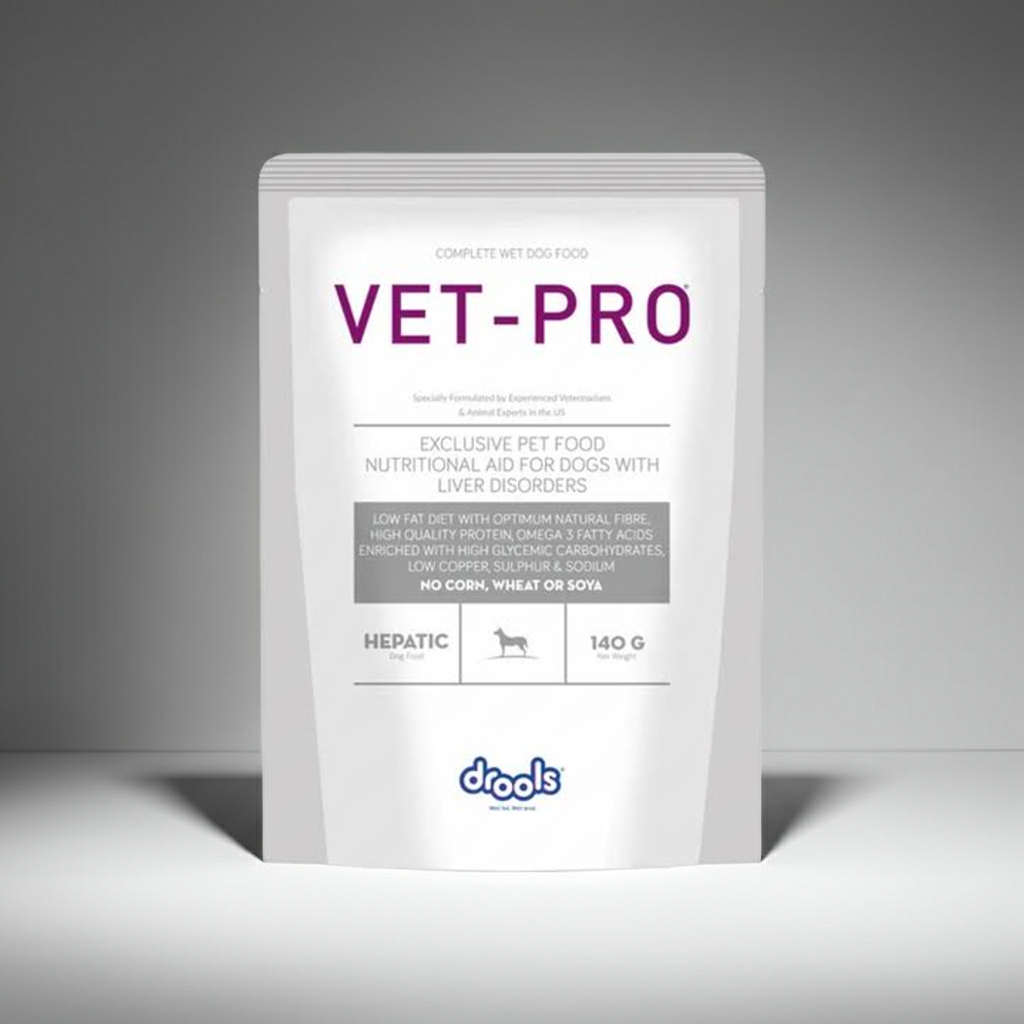 Drools Vet Pro Hepatic Gravy for Dogs 150gm (Pack of 12) â€“ Liver Support Prescription Diet Food