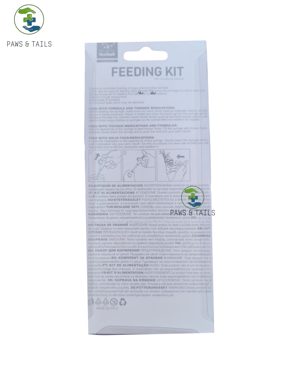 Pet Medicine Feeding Syringe KIT - For Cat