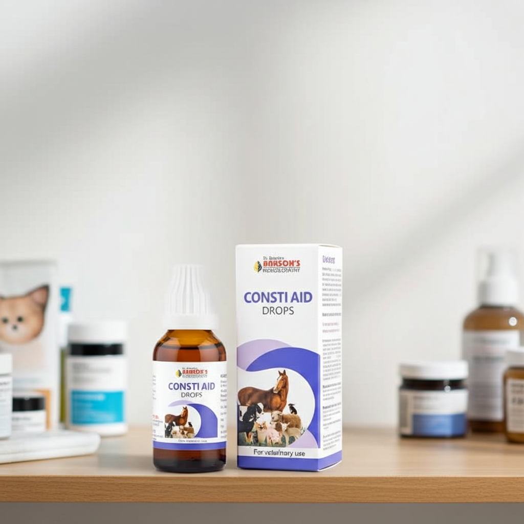 Bakson Consti Aid Drops 30ml | Homeopathic Relief for Constipation, Indigestion & Bloating | Natural Bowel Regulator