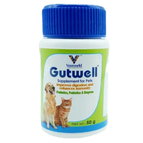 Venkyâ€™s Gutwell Powder for Dogs & Cats â€“ Digestive Support Supplement for Gut Health & Immunity