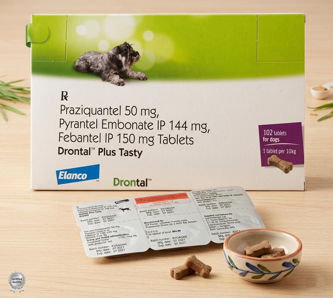 Elanco Drontal Plus Tasty Tablets for Dogs
