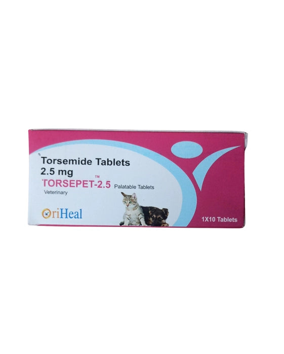 Oriheal Torsepet Tablets â€“ Pet Cardiac Support for Dogs & Cats | Helps Manage Heart Failure Symptoms