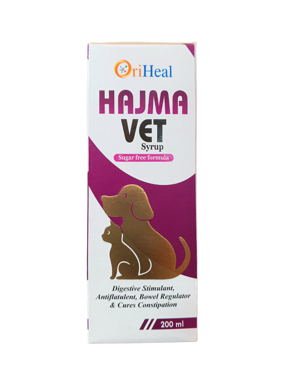Oriheal Hajma Vet Syrup Digestive Stimulant for Dogs & Cats 200ml