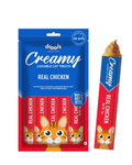 Drools Real Chicken Creamy Cat Treats 75g â€“ High-Protein, Tasty Reward for Cats & Kittens